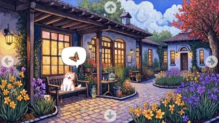 Скриншот 1 к игре Meow Time Machine: VAN GOGH