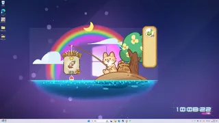 Скриншот 2 к игре 桌面猫猫钓鱼