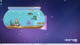 Скриншот 3 к игре 桌面猫猫钓鱼