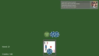 Скриншот 2 к игре Hit and Stand Blackjack