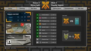 Скриншот 3 к игре Legends Esport Manager