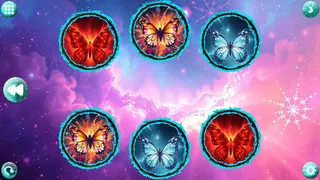 Скриншот 2 к игре Space Memory: Butterflies