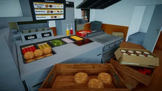 Скриншот 1 к игре Burger Rush Simulator