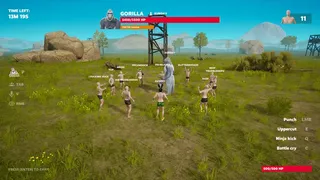 Скриншот 1 к игре 100 Men vs 1 Gorilla