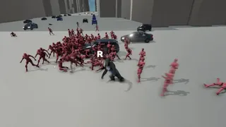 Скриншот 3 к игре A Gorilla vs 100 Men Simulator