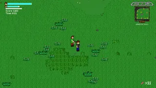 Скриншот 1 к игре Weed Wacker Warrior