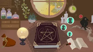 Скриншот 4 к игре 奇异贴纸簿 Mystic Sticker Book