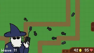 Скриншот 2 к игре Yap Wizards Tower Defence