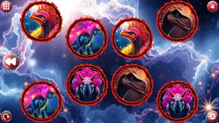 Скриншот 3 к игре Space Memory: Dinosaurs