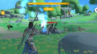 Скриншот 4 к игре Waifu Wave Defenders