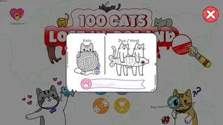 Скриншот 3 к игре 100 Cats Lost In Poland Find & Color
