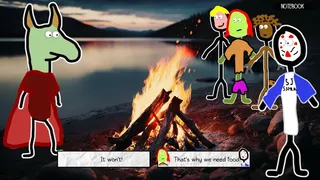 Скриншот 1 к игре Last Summer at Camp Apocalypse Blood: 101 Ways to Not Capture Bigfoot