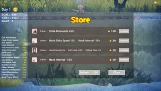 Скриншот 2 к игре Merry Fishing Meow