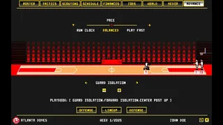 Скриншот 3 к игре Retro Basketball Manager