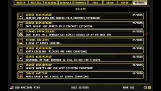Скриншот 4 к игре Retro Basketball Manager