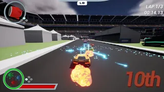 Скриншот 3 к игре Nitro Battle Racing