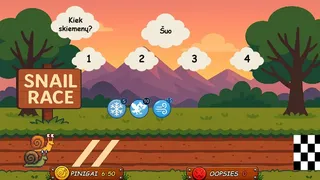 Скриншот 3 к игре Snail Race