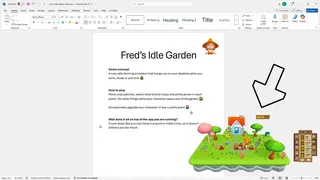 Скриншот 4 к игре Fred's Idle Garden