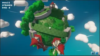 Скриншот 4 к игре Putt It In Orbit