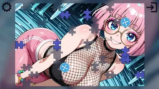 Скриншот 4 к игре Puzzle Temptation: Anime Reveal