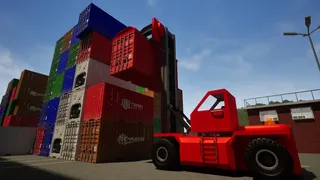 Скриншот 1 к игре Container Terminal Simulator