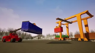Скриншот 2 к игре Container Terminal Simulator