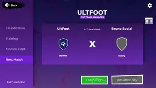Скриншот 4 к игре UltFoot: Football Manager