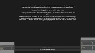 Скриншот 2 к игре Survive, Resist, Collaborate - a World War 2 Choice-Based Story