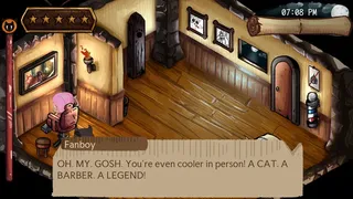 Скриншот 2 к игре Count Meowcula's Barbershop