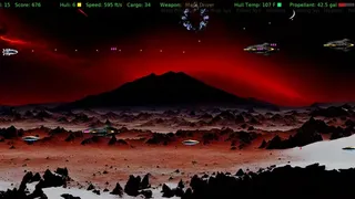Скриншот 1 к игре Drow Space Shooter