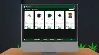 Скриншот 1 к игре WEED SHOP SIMULATOR