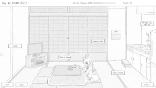 Скриншот 1 к игре Living With a Little Fox Girl