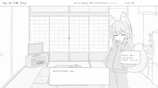 Скриншот 2 к игре Living With a Little Fox Girl