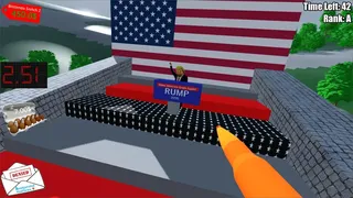 Скриншот 2 к игре Ronald Rump - Fake Assassin Simulator: SAVE AMERICA AGAIN