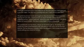 Скриншот 1 к игре Bael's Rock: A Text Adventure