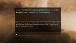 Скриншот 5 к игре Bael's Rock: A Text Adventure