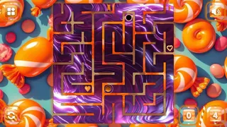 Скриншот 1 к игре Sweetie Candy Maze: Orange