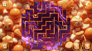 Скриншот 2 к игре Sweetie Candy Maze: Orange