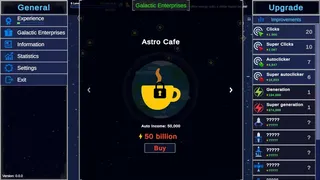 Скриншот 6 к игре Clicker Astro Planet