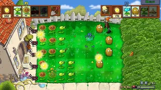Скриншот 1 к игре Plants vs. Zombies: Replanted