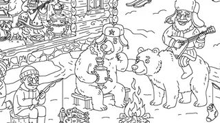 Скриншот 1 к игре 100 Cats Lost in Russia Find & Color