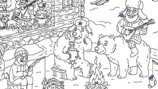 Скриншот 2 к игре 100 Cats Lost in Russia Find & Color