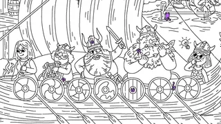 Скриншот 2 к игре 100 Cats Lost in Norway Find & Color