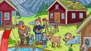 Скриншот 5 к игре 100 Cats Lost in Norway Find & Color
