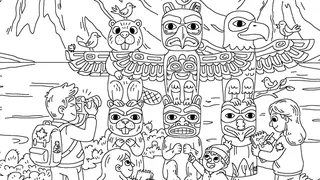 Скриншот 1 к игре 100 Cats Lost in Canada 2 Find & Color
