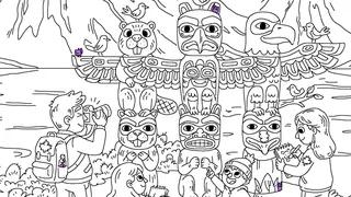 Скриншот 2 к игре 100 Cats Lost in Canada 2 Find & Color