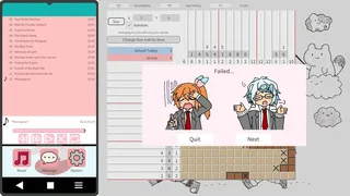 Скриншот 3 к игре 今日は左と上の数字を見てマス目を塗りつぶすアレを無限にやりたい！