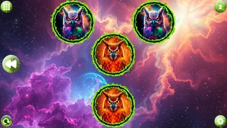 Скриншот 1 к игре Space Memory: Owls