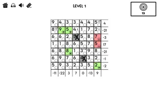 Скриншот 4 к игре FlipSum - A Puzzle By Claris Richter