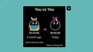 Скриншот 3 к игре Poua! – Your Pomodoro Buddy & Minimal Desktop Timer